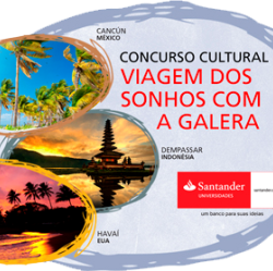 Banco Santander promove Concurso Cultural