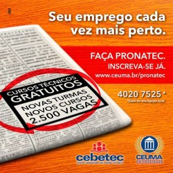 Imagem: Vagas abertas Cebetec