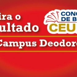 Resultado do Concurso de Bolsas para o Campus Deodoro