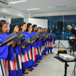 Apresentação do Coral da Universidade Ceuma