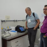 Visita aos laboratórios da Universidade Ceuma