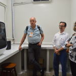 Visita aos laboratórios da Universidade Ceuma