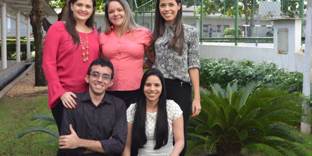 Nayara Mendonça, Livia Azevedo, Layssa Ferreira, Claudson dos Santos e Ana Clara Soares, alguns dos aprovados.